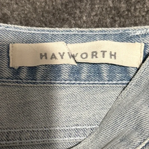 Women's 18th Amendment Hayworth Whitewash Light Blue Straight Leg Jeans - Picture 8 of 8